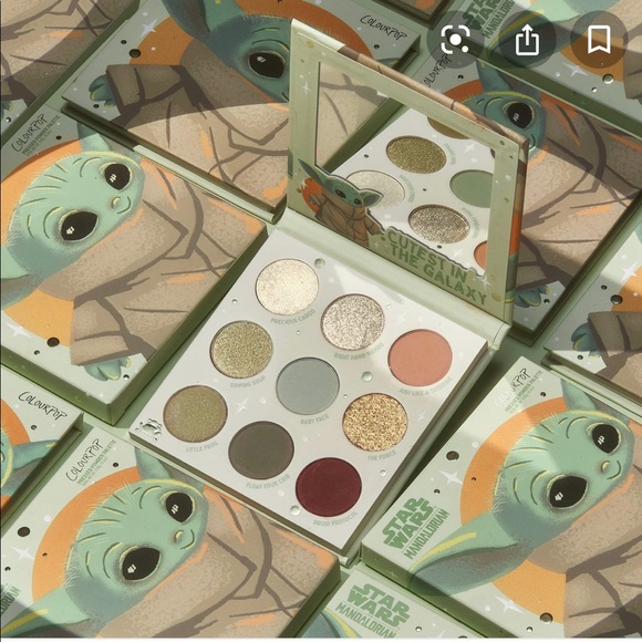 Colourpop Other - The Child Eyeshadow pallet from colourpop